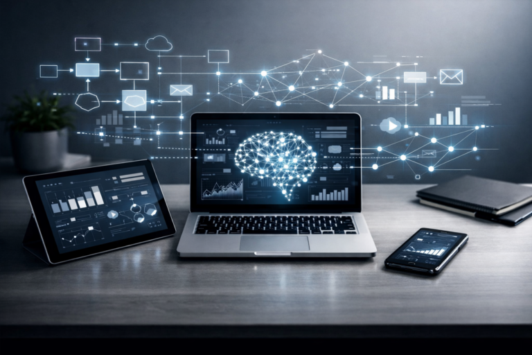 Web project team using AI agents for web project valuation