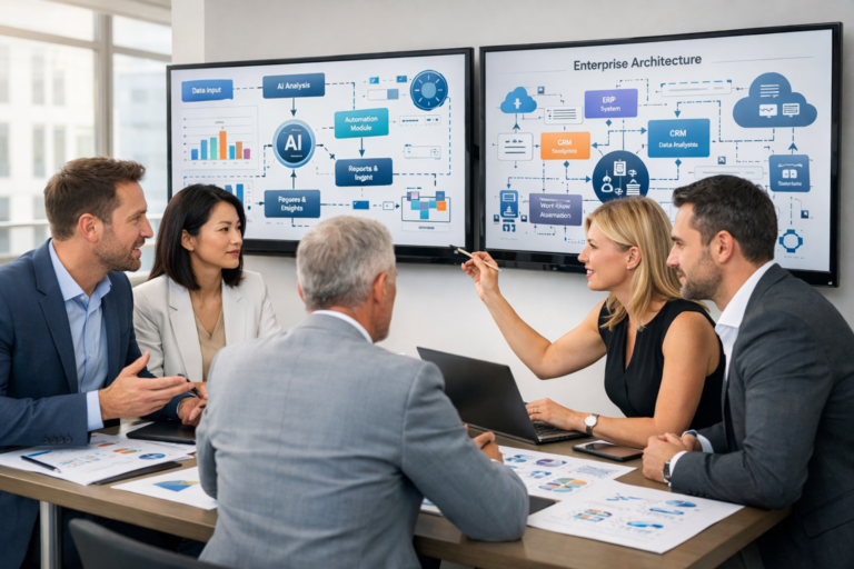 Common AI Mistakes in Web Project Valuation and How to Avoid Them Web project team using personalization models for web project valuation